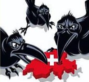 Schweiz: Plakat der SVP 