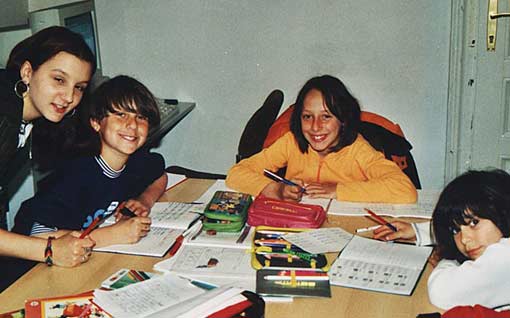 Lernhilfe im Verein Roma