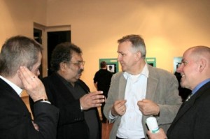 Eröffnung OHO (Ludwig Frauer, Rudolf Sarközi, Martin Zsivkovits und Josko Vlasich