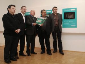 Eröffnung der Ausstellung "Mri historija" im OHO