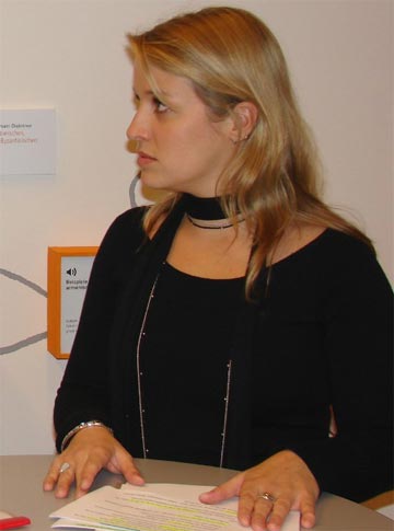 Koordinatorin Ulli Pawlata (Foto: Roma-Service)