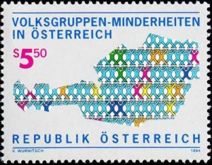 Volksgruppen in Österreich (Briefmarke)