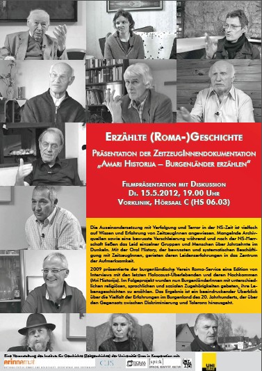 Amari Historija: Präsentation Graz - Plakat