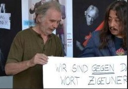 Martin Kaneko mit Harri Stojka (Foto: volksgruppen.orf.at)