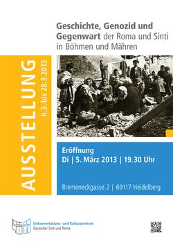 Ausstellung Heidelberg (Plakat: romaundsinti.de)