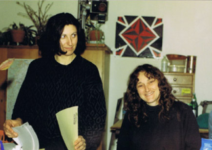 Renate Holpfer und Lotte Hirl (Foto: VHS Roma)