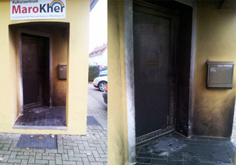 Deutachland - Anschlag auf Kulturzentrum Maro Kher (Foto: Maro Kher)