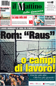 Il Mattino di Domenica (CH), 2010, Titelseite