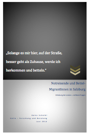 Studie über Bettelmigration in Salzburg (2013)