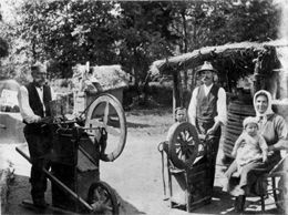 Scherenschleifer in Gritsch (Foto: Landesarchiv Burgenland)