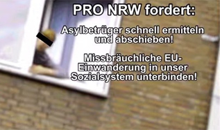 Screenshot aus dem Wahlkampfvideo von Pro NRW, 2014 (Foto: Publikative.org)