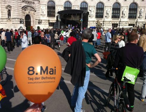 Fest zum Tag der Befreiung: 8. Mai in Wien 