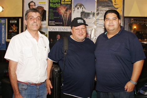 Alois Zipflo Weinrich mit Paul und Martin Horvath von Karika (Foto: Julius Horvath/ Karika)