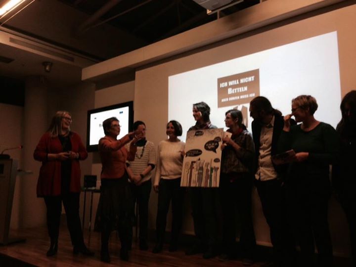 Verleihung des Menschenrechtspreises 2014 in Wien (Foto: Österr. Liga für Menschenrechte)