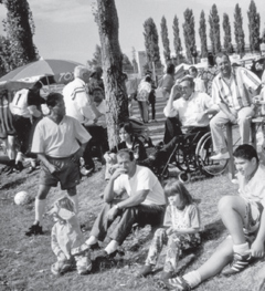 Spieler und Fans: 1. AS Roma