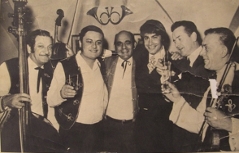 Stefan Pisti Horvath mit Roy Back (Foto: Stefan Horvath, via volksgruppen.orf.at)