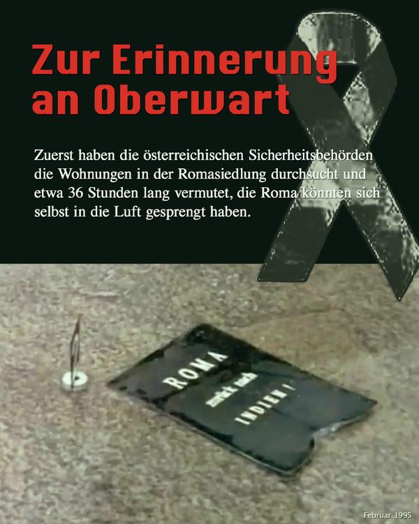Zur Erinnerung an Oberwart, Marika Schmiedt