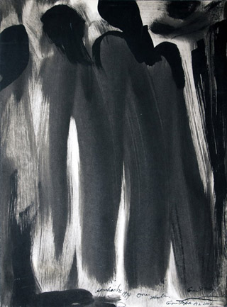 Auschwitz, 1944. Ohne Worte. Ceija Stoijka, 14.02.2006 (Foto: Sammlung Kai Dikhas, Berlin)  