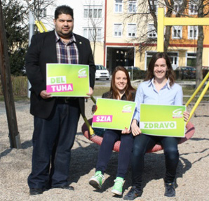 Landtagswahl im Burgenland: Volksgruppenvertreter auf der Liste der Grünen 