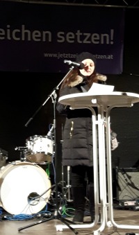 Manuela Horvath in Wien (Foto: Nikolaus Kunrath)