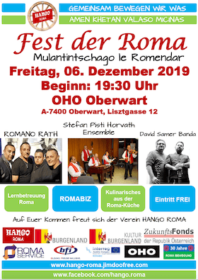 Hango Roma lädt zum Roma-Fest in Oberwart
