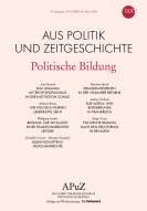 Aus Politik und Zeitgeschichte: Politische Bildung (2020)