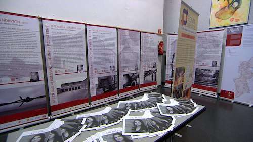 Roma-Service (und dROMa) in der Ausstellung "100 Jahre Burgenland und seine Volksgruppen" (Foto: ORF) 