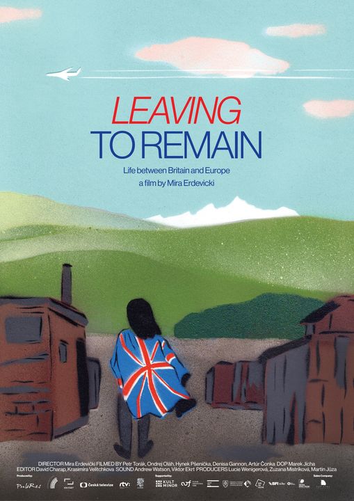 Plakat "Leaving to remain"