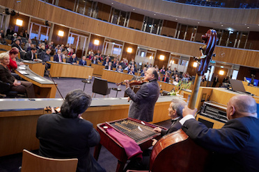 PARLAMENT | PARLAMENTO: Festakt zum Jubiläum am Roma-Tag 2023 | Mulatintschago uso jubilejum upro Romengero-Di 2023 (Foto/kipo: Parlamentsdirektion/Thomas Topf)