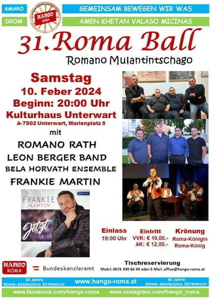 Tradition im Burgenland: der Roma-Ball 