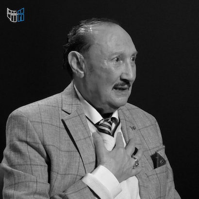 Mirano Cavaljti-Richter im Interview mit Mitarbeitenden des Sammlungsprojektes „Das vergessene Gedächtnis“, Deutschland (Foto: Dokumentations- und Kulturzentrum Deutscher Sinti und Roma)