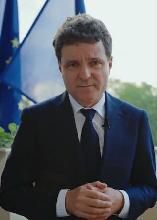 Der künftige rumänische Staatspräsident Nicușor Dan (Foto: Screenshot aus einem Wahlkampfspot in den Sozialen Medien, Nicușor Dan)