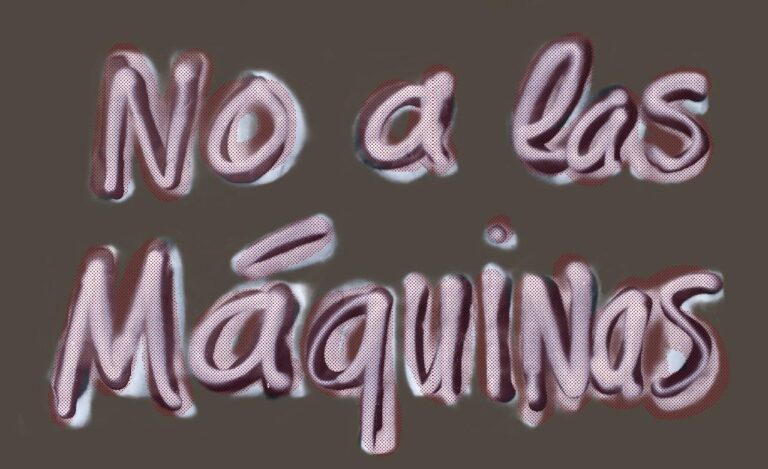 Ausstellung "No a las máquinas" in Berlin (Bild: Kai Dikhas)