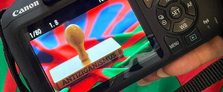 Online-Petition in Deutschland (Bild: Gjulner Sejdi auf WeAct!, unter Verwendung eines Bildes von Violeta Balog/Amaro Foro)