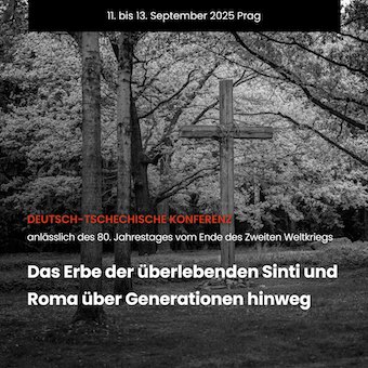 Veranstaltungsplakat (Bild: Forschungsstelle Antiziganismus)