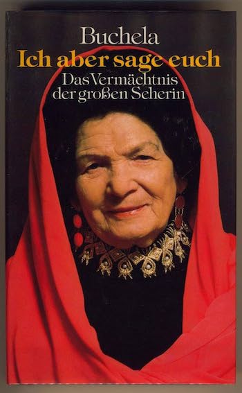AUTOBIOGRAFIE – Buchela: Ich aber sage euch. Vermächtnis der großen Seherin, Buchcover der Erstausgabe von 1983. Das Buch, erschienen im Verlag Droemer Knaur in der Kategorie Sachbuch, ist heute nur noch um geraume Summen in Antiquariaten zu haben. 