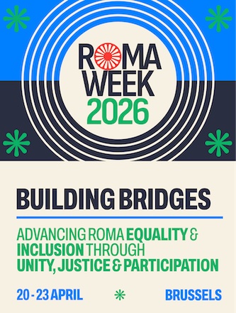 Poster der EU Roma Week 2026 (Bild: Romaweek.eu) 