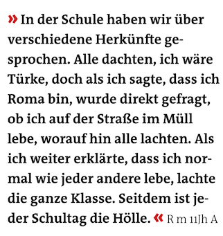 Alltägliche Romafeindlichkeit in Deutschland: Auszug aus dem Freiburger Diskriminierungsbericht (via RDL)